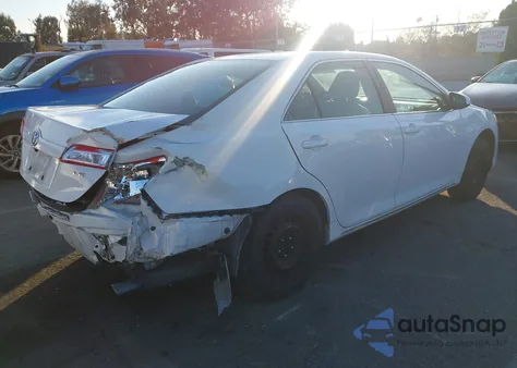 2012 Toyota Camry Le z USA, uszkodzony, nr VIN 4T4BF1FKXCR205233